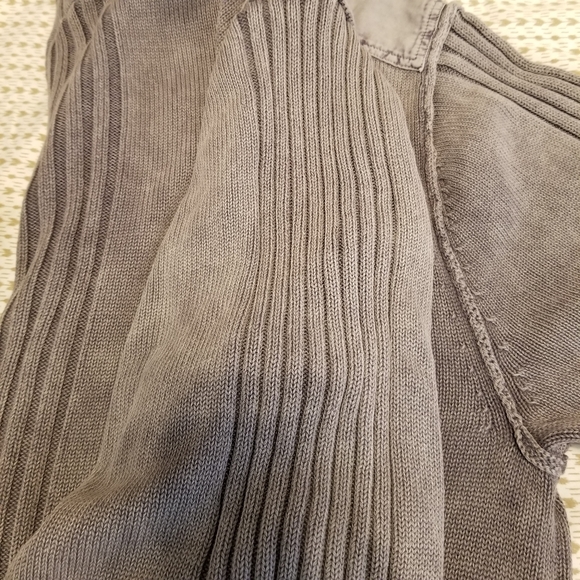 Solaris Full Zip High Fleece Collar Knit Sweater - Picture 2 of 8